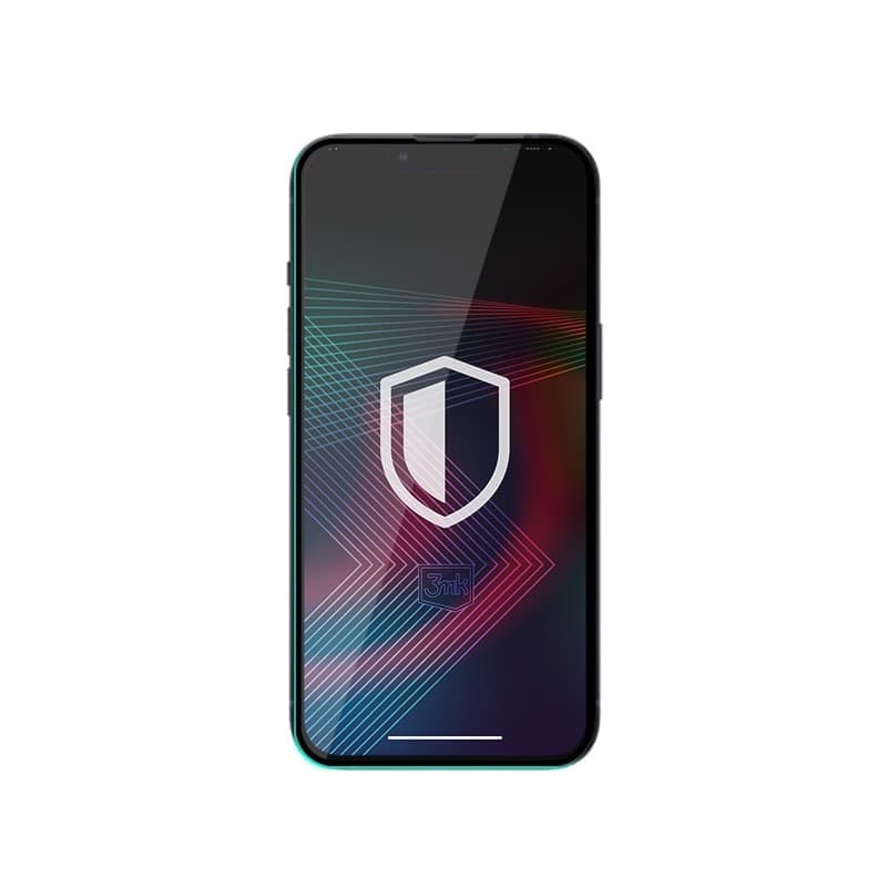 3mk HardGlass Max Lite - Tempered Glass for iPhone 13 / iPhone 13 Pro (Black) - 7