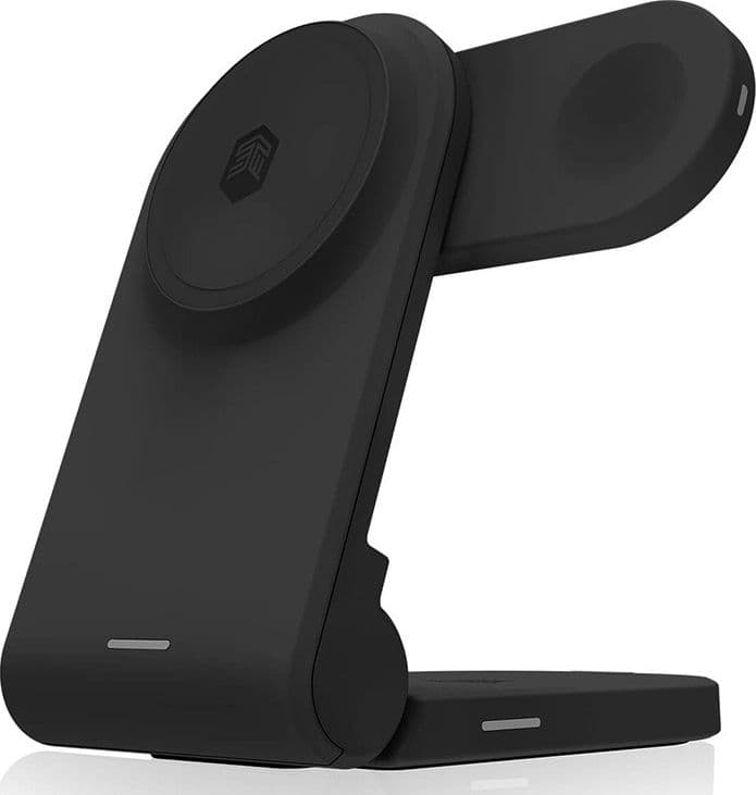 STM ChargeTree MAG - 3-in-1 mobile wireless charger with MagSafe (black) - 2