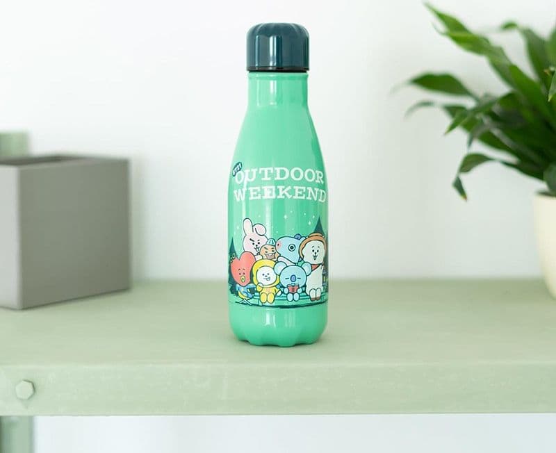 BT21 - Stainless steel 260 ml thermal lunch bottle Outdoor Weekend - 4