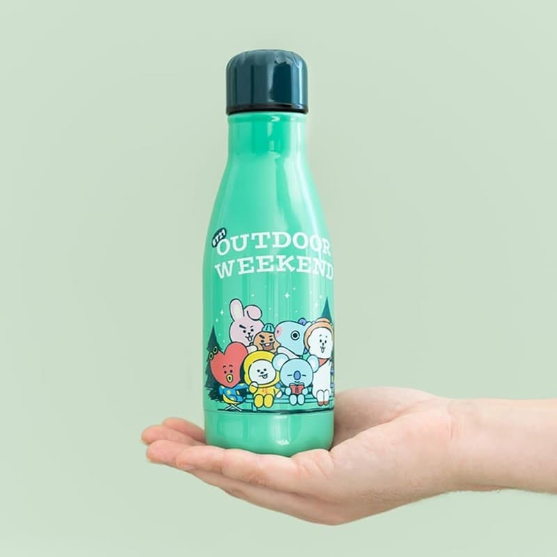 BT21 - Stainless steel 260 ml thermal lunch bottle Outdoor Weekend - 7