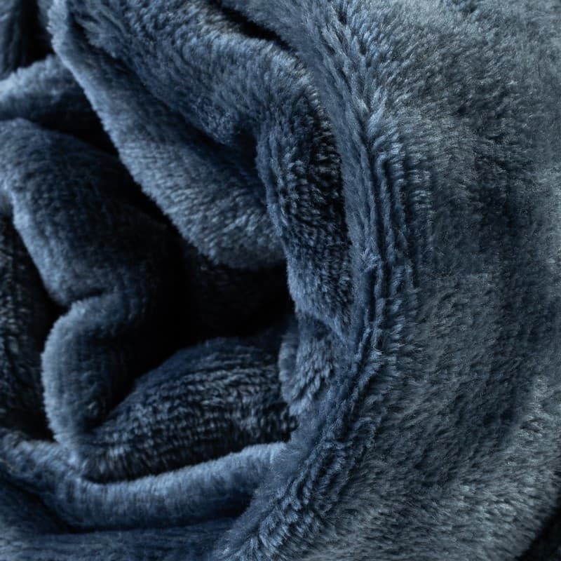 Blanket 150x200cm (navy blue) (pattern 01) - 2
