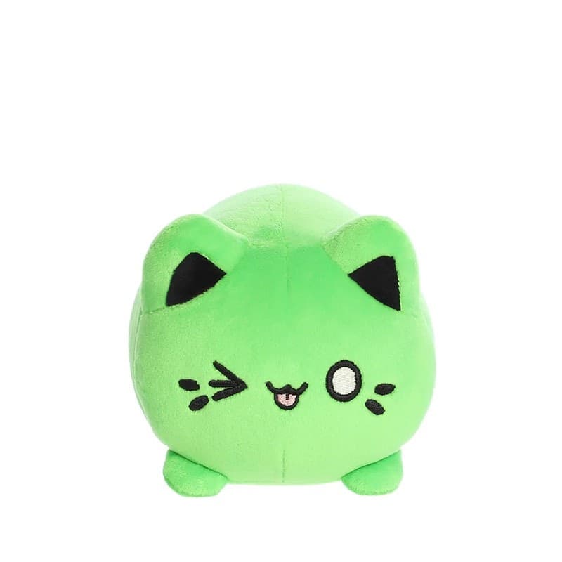 Tasty Peach - Plush Mascot 9 cm Toxic Green Meowchi - 2
