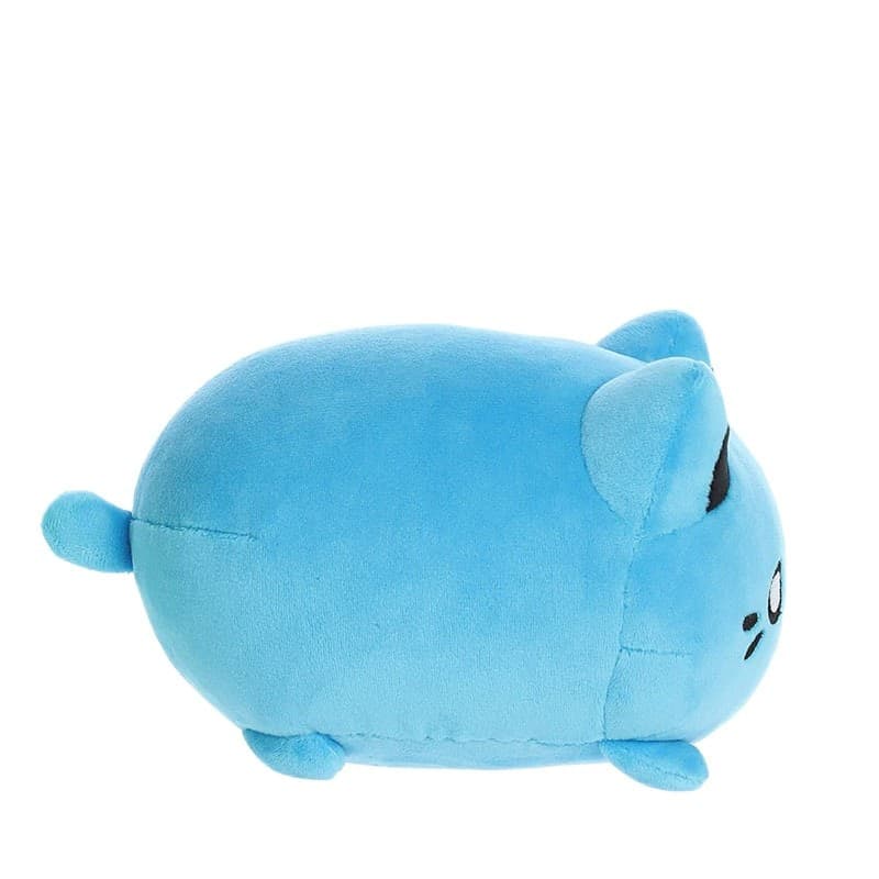 Tasty Peach - Plush Mascot 9 cm Electric Blue Meowchi - 3