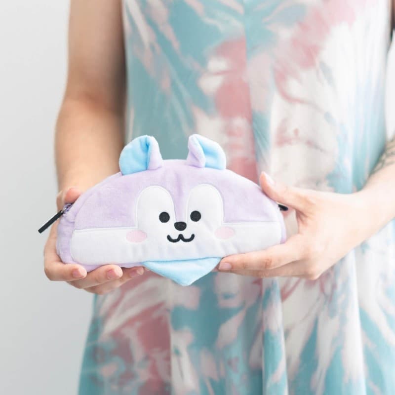 BT21 - INSIDE MANG plush pencil case for utensils - 7