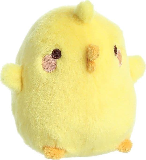 Molang - Plush mascot chicken Piu Piu 11.5 cm - 2