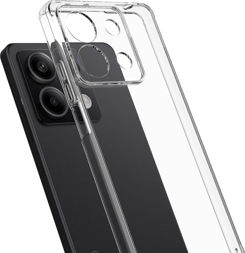 Crong Crystal Shield Cover - Custodia per Xiaomi Redmi Note 13 4G (Trasparente) - 3