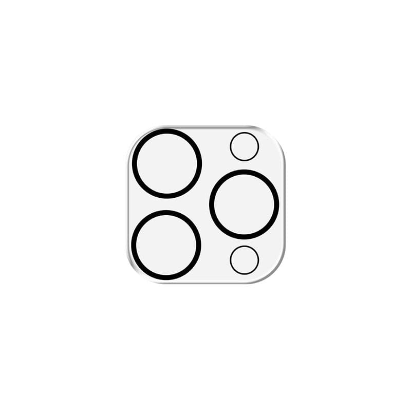 3mk Lens Pro Full Cover - Camera Lens Glass for iPhone 15 Pro / 15 Pro Max - 3