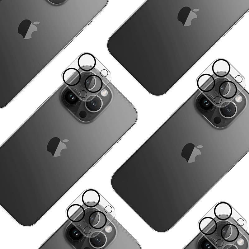 3mk Lens Pro Full Cover - Camera Lens Glass for iPhone 15 Pro / 15 Pro Max - 9