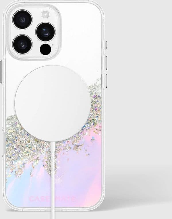 Case-Mate Karat MagSafe - Case for iPhone 16 Pro Max (Holographic Soap Bubble) - 10