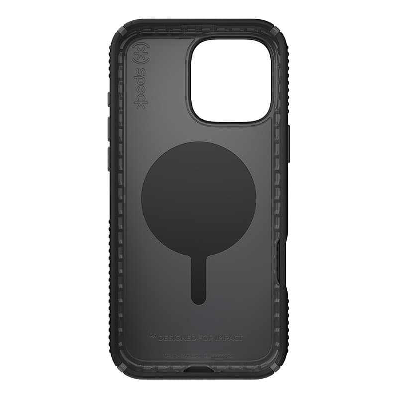Speck Presidio2 Grip ClickLock e MagSafe - Custodia per iPhone 16 Pro Max (Nero / Grigio Ardesia / Bianco) - 10