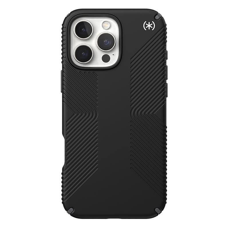 Speck Presidio2 Grip - Custodia per iPhone 16 Pro Max (Nero / Grigio Ardesia / Bianco) - 9
