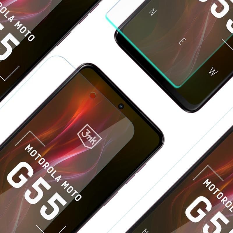 3mk Silky Matt Pro - Matte protective film for Motorola Moto G55 5G - 8