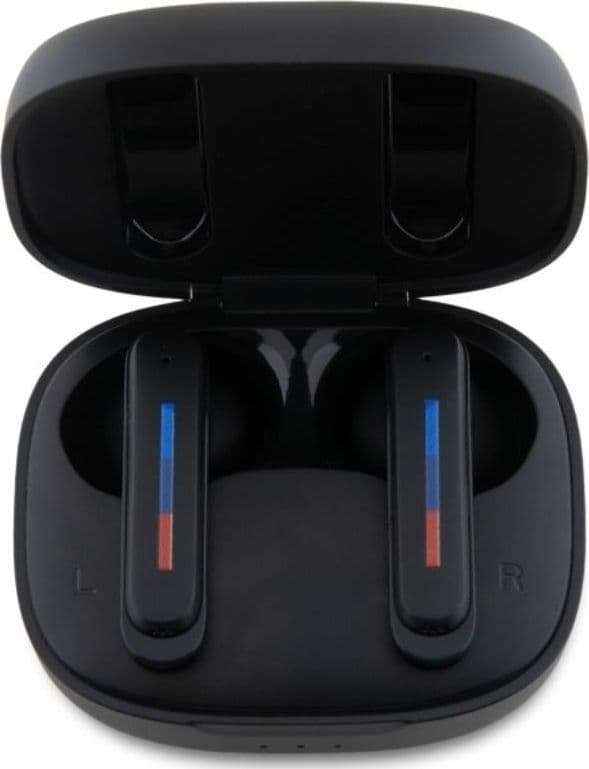 BMW Printed Logos - Bluetooth TWS Headphones ENC + Charging Case (Black) - 2