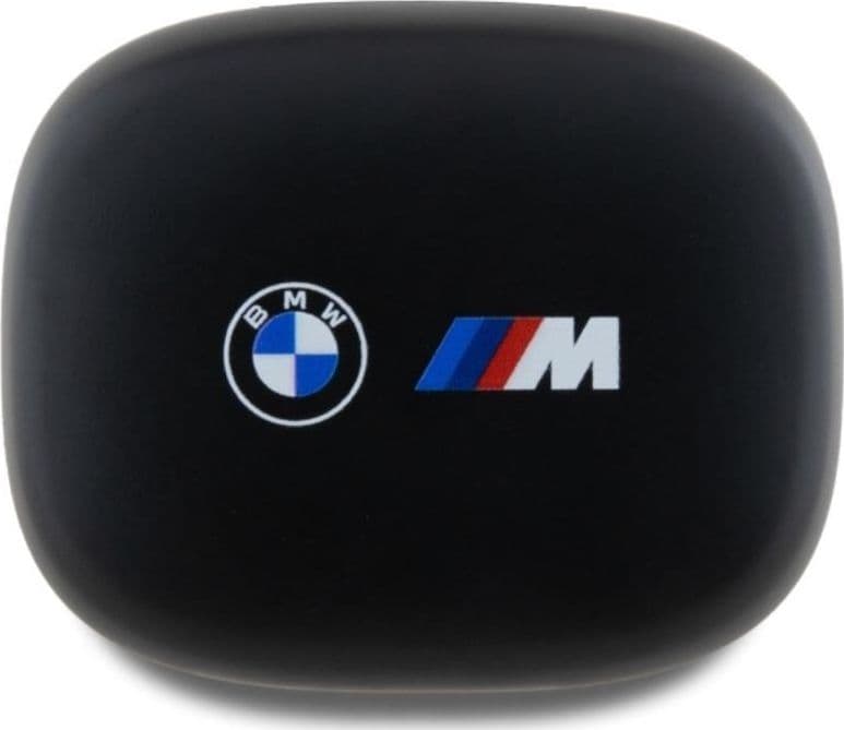 BMW Printed Logos - Bluetooth TWS Headphones ENC + Charging Case (Black) - 3