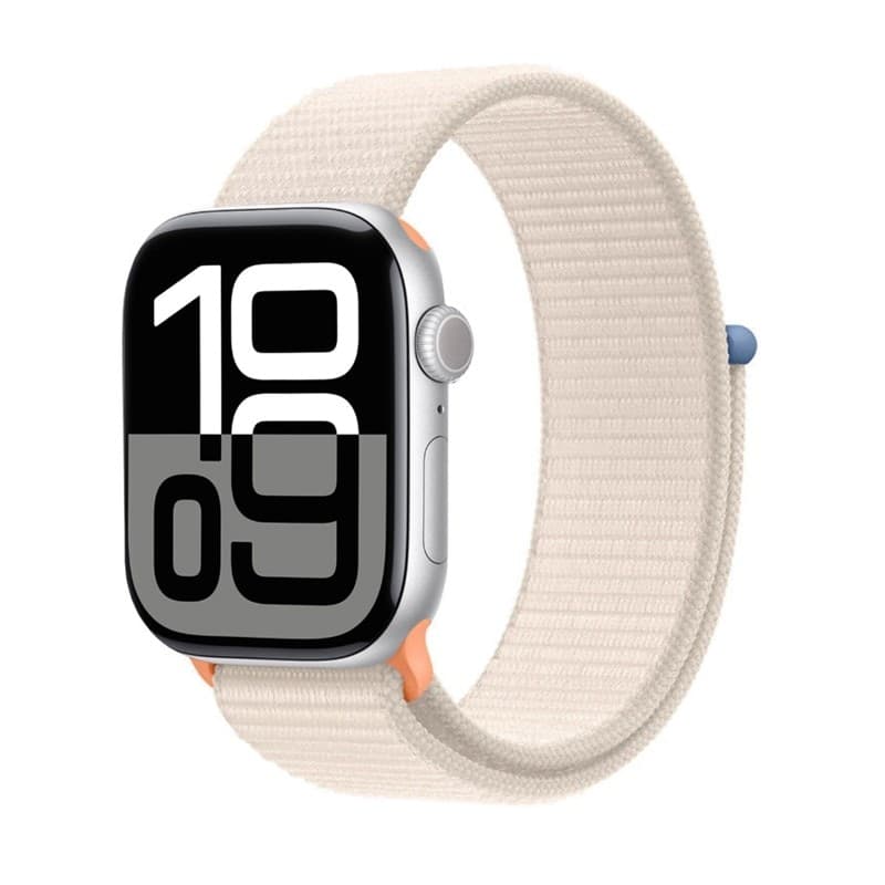 Cinturino sportivo Crong in nylon per Apple Watch 38/40/41/42 mm (Starlight) - 7