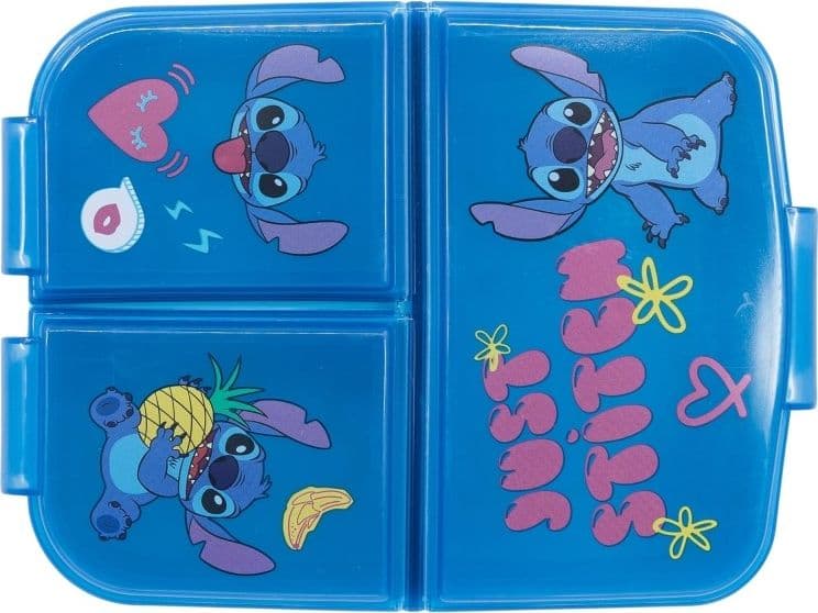 Disney Stitch - Lunchbox con scomparti della collezione Palms - 2