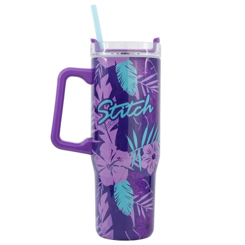 Disney Stitch - Tazza termica XL Rambler in acciaio inox 940 ml - 2