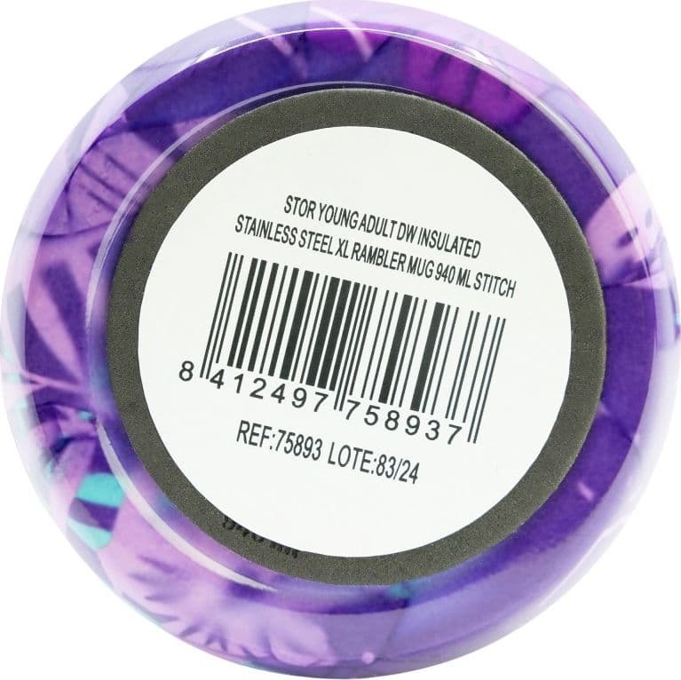 Disney Stitch - Tazza termica XL Rambler in acciaio inox 940 ml - 4