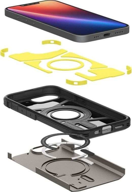 Spigen Tough Armor Mag MagSafe - Custodia per iPhone 17e / 16e (canna di fucile) - 10