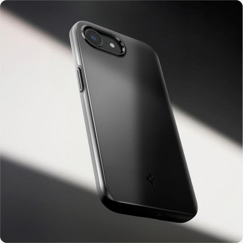 Spigen Thin Fit Mag MagSafe - Custodia per iPhone 17e / 16e (Nero) - 10