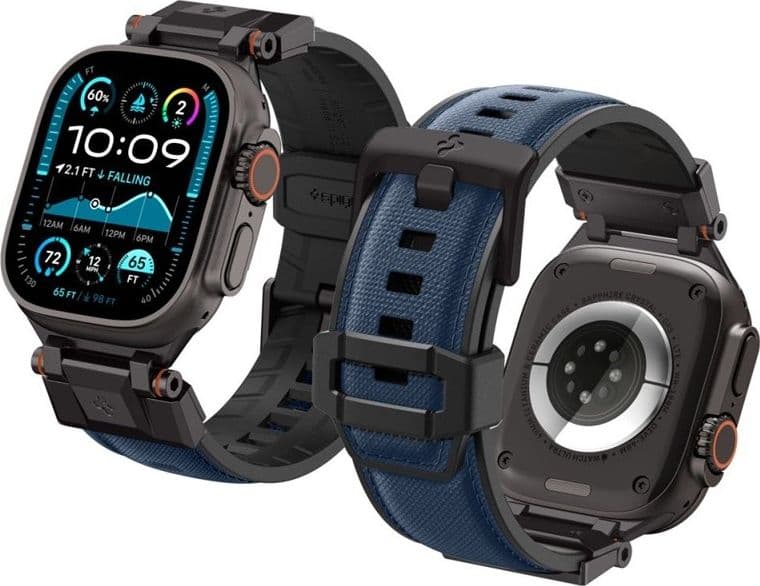 Spigen DuraPro Armor - Band for Apple Watch 44/45/46/49 mm (Navy Blue) - 2