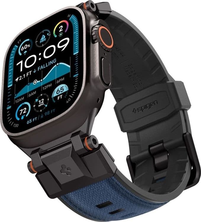 Spigen DuraPro Armor - Band for Apple Watch 44/45/46/49 mm (Navy Blue) - 7