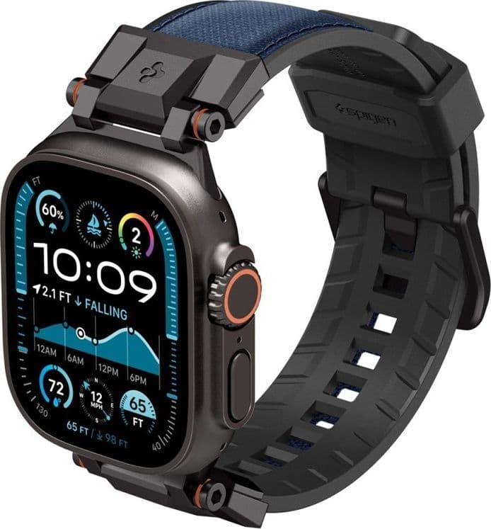 Spigen DuraPro Armor - Band for Apple Watch 44/45/46/49 mm (Navy Blue) - 8