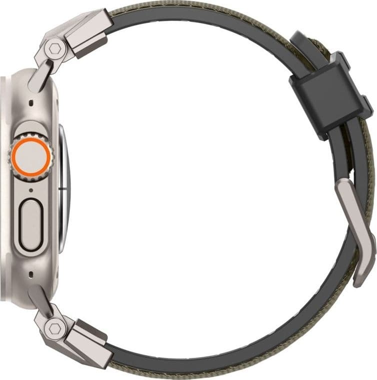 Spigen DuraPro Armor - Band for Apple Watch 44/45/46/49 mm (Military Green) - 3