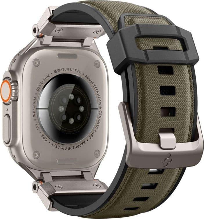 Spigen DuraPro Armor - Band for Apple Watch 44/45/46/49 mm (Military Green) - 5