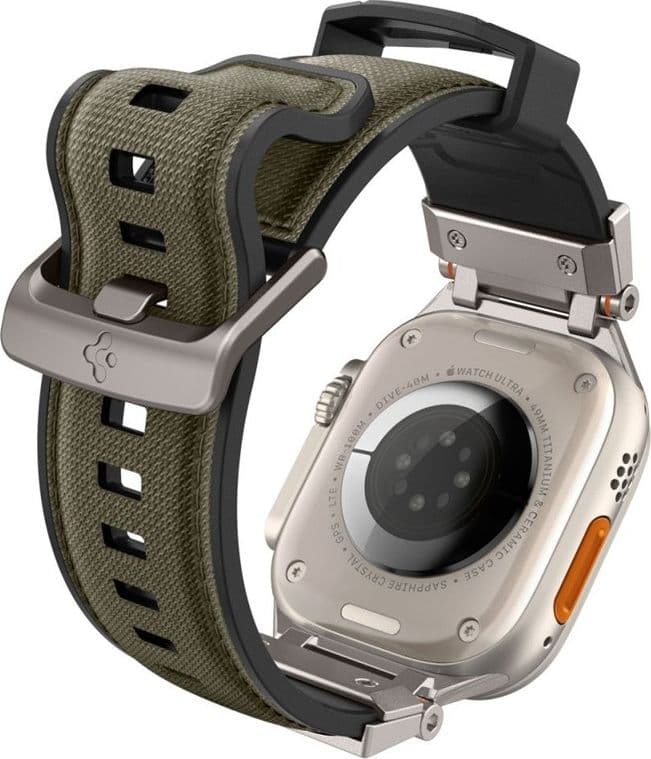 Spigen DuraPro Armor - Band for Apple Watch 44/45/46/49 mm (Military Green) - 6