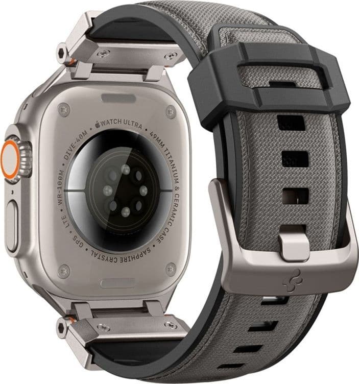 Spigen DuraPro Armor - Band for Apple Watch 44/45/46/49 mm (Grey) - 5