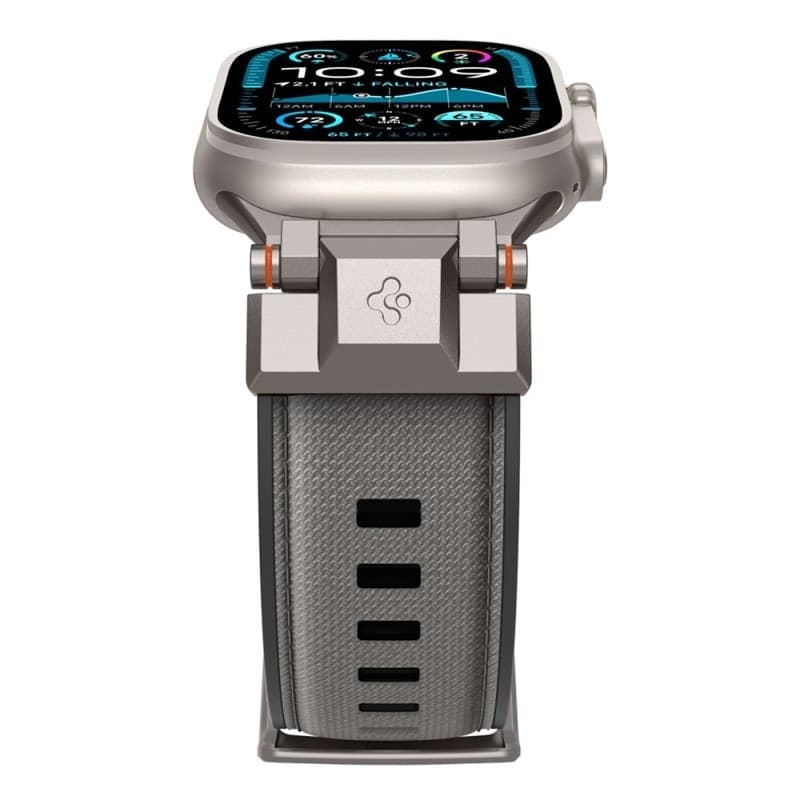 Spigen DuraPro Armor - Band for Apple Watch 44/45/46/49 mm (Grey) - 9