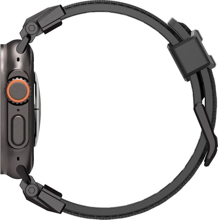 Spigen DuraPro Armor - Band for Apple Watch 44/45/46/49 mm (Black Edition) - 7