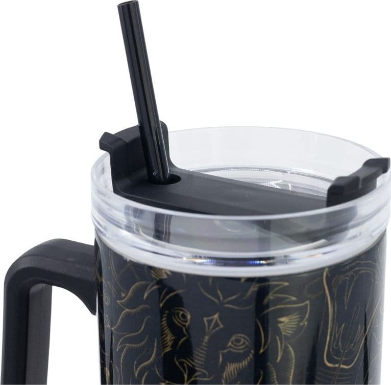 Harry Potter - Tazza termica XL Rambler in acciaio inossidabile della collezione Golden Magic 940 ml - 3
