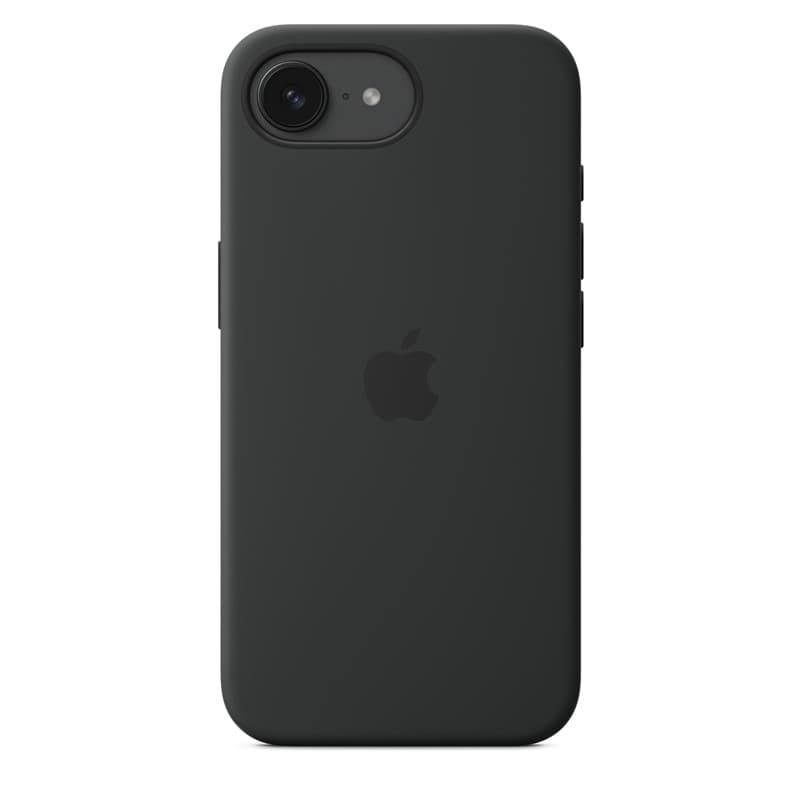 Apple Silicone Case – Silicone Case with MagSafe for iPhone 16e (Black) - 2