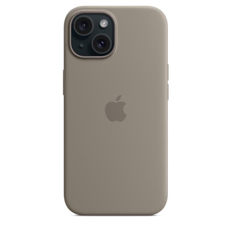 Apple Silicone Case – Silicone Case with MagSafe for iPhone 15 (Clay) - 5
