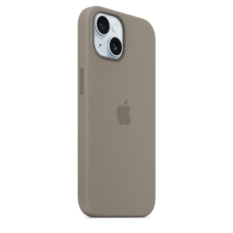 Apple Silicone Case – Silicone Case with MagSafe for iPhone 15 (Clay) - 6