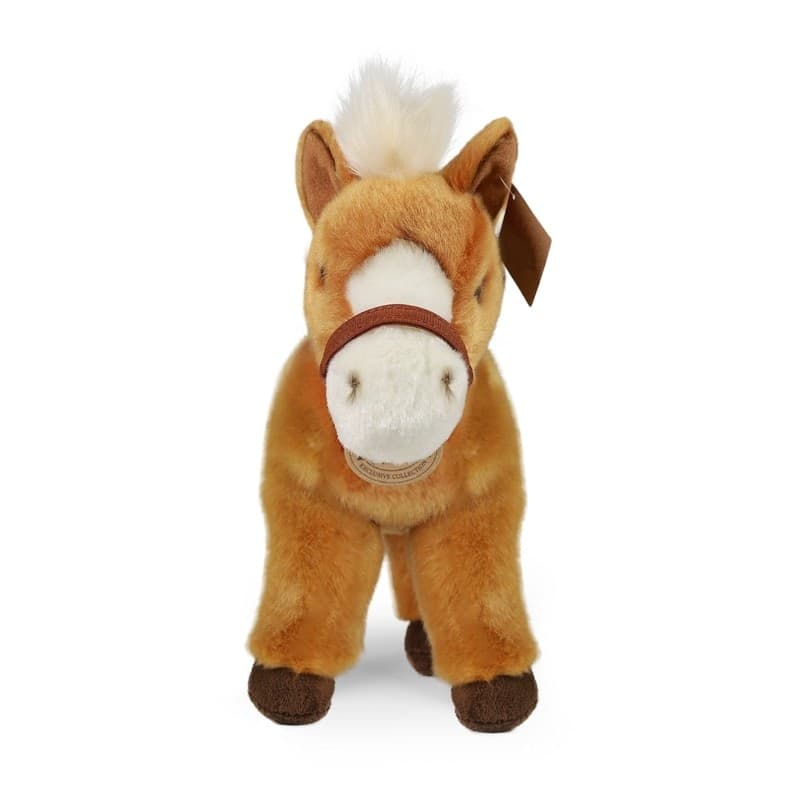 Rappa - Plush Realistic Brown Horse 30 cm Eco-Friendly - 2