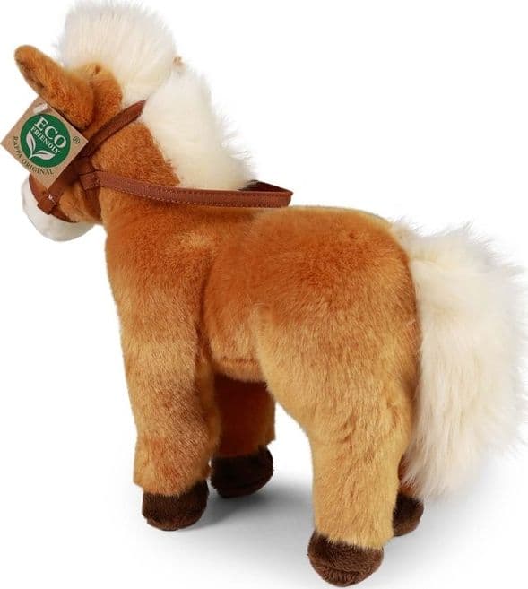 Rappa - Plush Realistic Brown Horse 30 cm Eco-Friendly - 4
