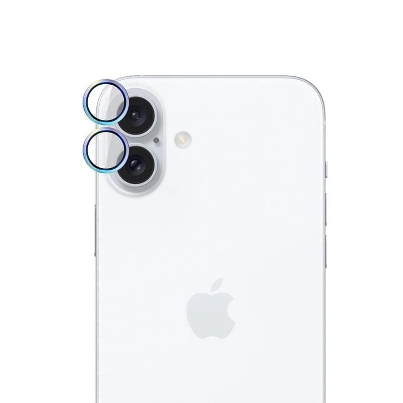 3mk HARDY Lens Protection Pro - Camera Lens Glass for iPhone 17 (Rainbow) - 7