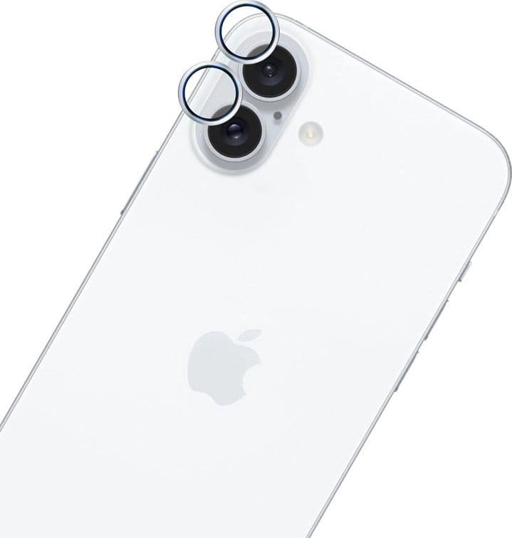 3mk HARDY Lens Protection Pro - Camera Lens Glass for iPhone 17 (Silver) - 3