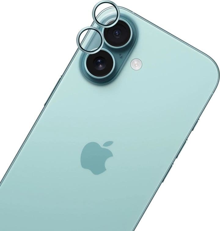 3mk HARDY Lens Protection Pro - Camera Lens Glass for iPhone 17 (Light Green) - 6