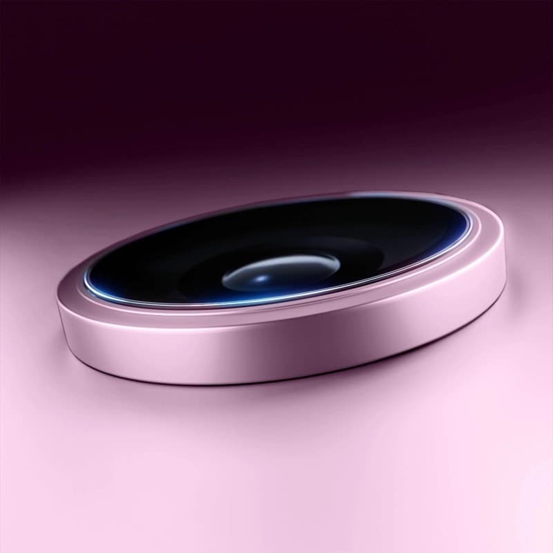 3mk HARDY Lens Protection Pro - Camera Lens Glass for iPhone 17 (Light Purple) - 5