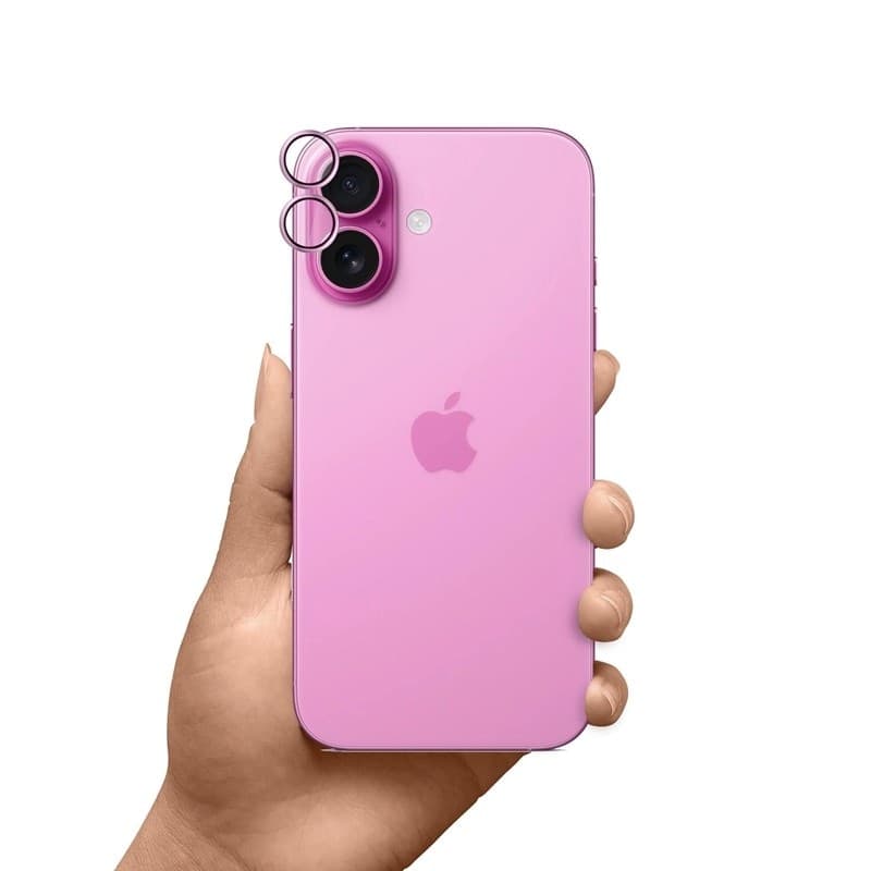 3mk HARDY Lens Protection Pro - Camera Lens Glass for iPhone 17 (Light Purple) - 6