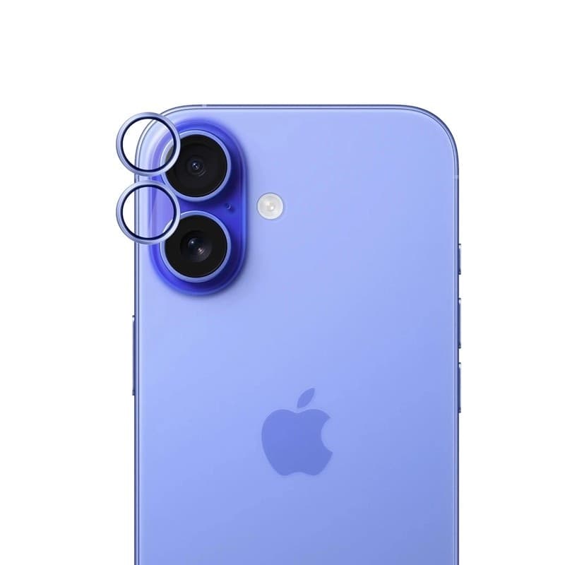 3mk HARDY Lens Protection Pro - Camera Lens Glass for iPhone 17 (Light Blue) - 2