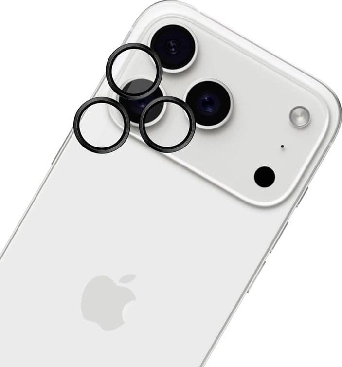 3mk HARDY Lens Protection Pro - Camera Lens Glass for iPhone 17 Pro / iPhone 17 Pro Max (Black) - 7