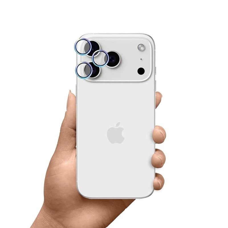 3mk HARDY Lens Protection Pro - Camera Lens Glass for iPhone 17 Pro / iPhone 17 Pro Max (Rainbow) - 3