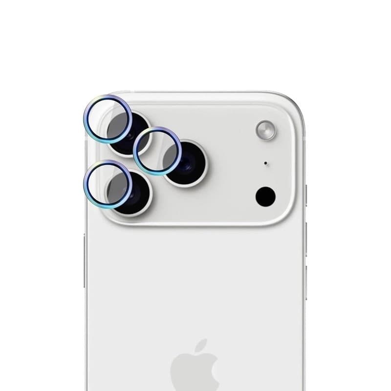 3mk HARDY Lens Protection Pro - Camera Lens Glass for iPhone 17 Pro / iPhone 17 Pro Max (Rainbow) - 5