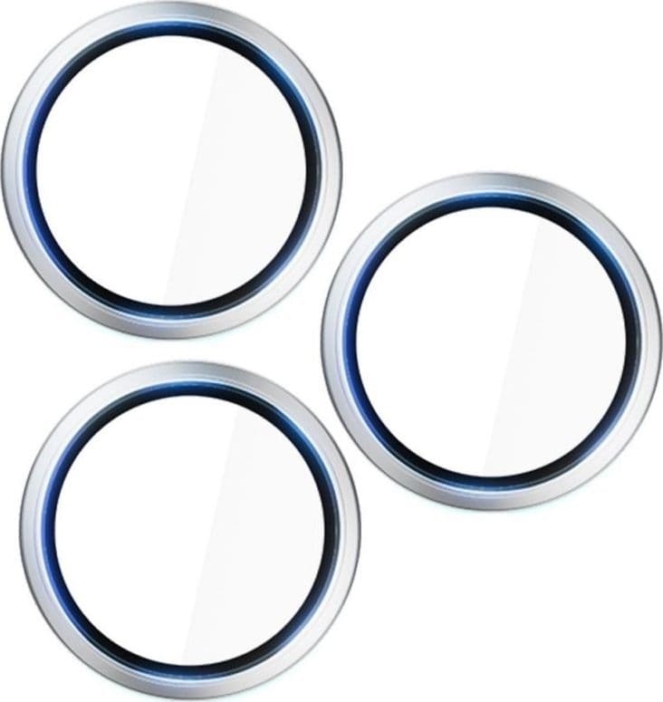 3mk HARDY Lens Protection Pro - Camera Lens Glass for iPhone 17 Pro / iPhone 17 Pro Max (Silver) - 2