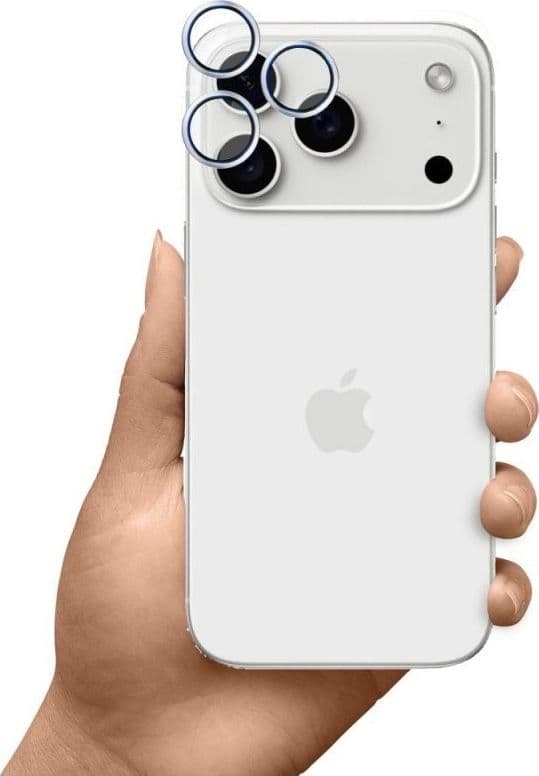 3mk HARDY Lens Protection Pro - Camera Lens Glass for iPhone 17 Pro / iPhone 17 Pro Max (Silver) - 8